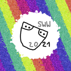 Stoffwindelwoche 2021 bunte Grafik